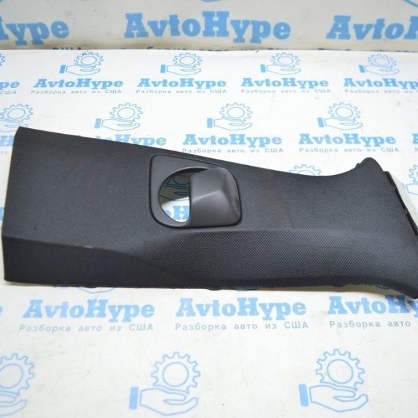 Накладка центральной стойки верхняя ремень правая BMW X3 G01 18-21 черная 51438072814