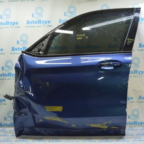 Накладка двери боковая передняя левая BMW X3 G01 18-21 черн глянец 51337410021