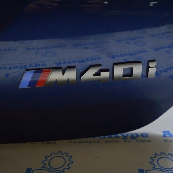 Эмблема надпись M40i крышки багажника BMW X3 G01 18- 51148089576