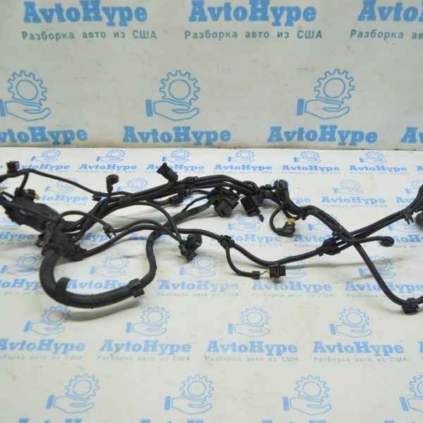 Проводка двигателя см фото BMW X3 G01 18-21 (01) 866488803 12518664887