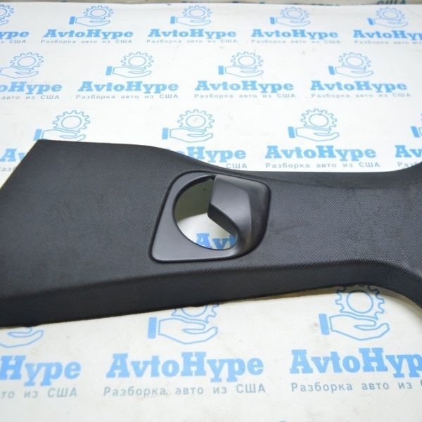 Накладка центральной стойки верхняя ремень левая BMW X3 G01 18-21 черная 51438072813