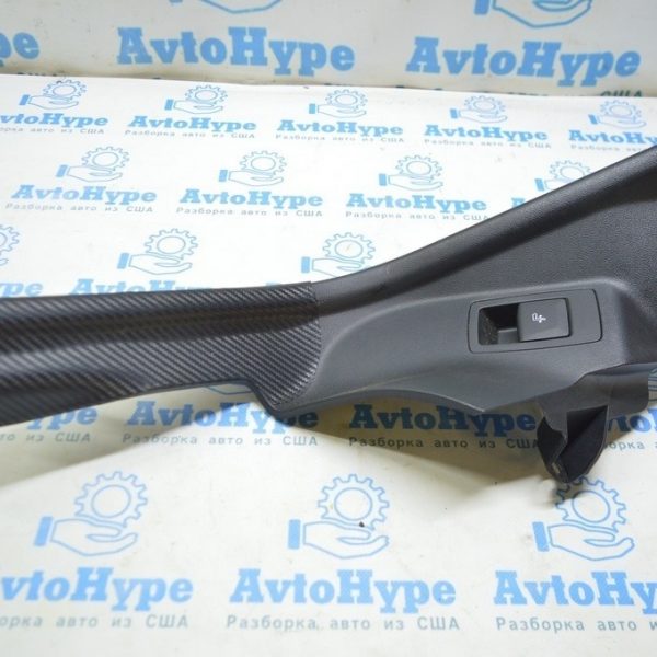 Ручка опрокидывания 2-го ряда сидений правый BMW X3 G01 18-21 в накладке порога, черн 52207482057
