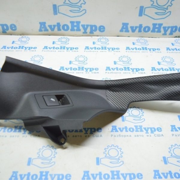 Ручка опрокидывания 2-го ряда сидений левый BMW X3 G01 18-21 в накладке порога, черн 52207482057