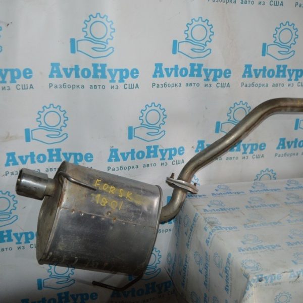 Глушитель задняя часть с бочкой Subaru Forester 19- SK с насадкой 44300SJ020