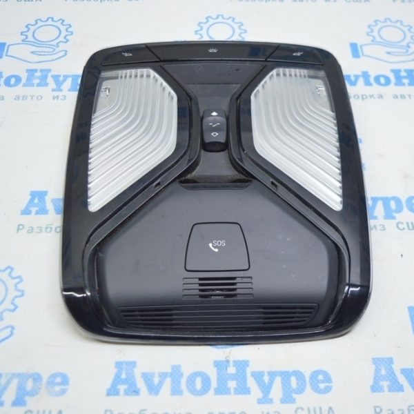 Плафон освещения передний с управл жестами BMW X3 G01 18-21 черн, под панораму (01) 5A0F616-01 61319875355