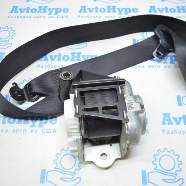 Ремень безопасности задний правый BMW X3 G01 18-21 черный (01) 72117497784