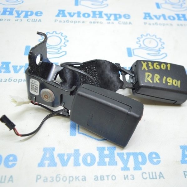 Защелки ремня безопасности задняя правая BMW X3 G01 18-21 черн 72117414288