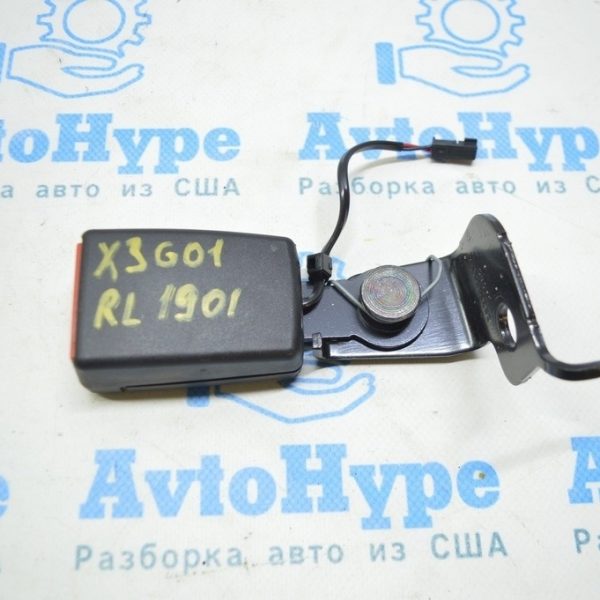 Защелка ремня безопасности задняя левая BMW X3 G01 18-21 черн 72117414287