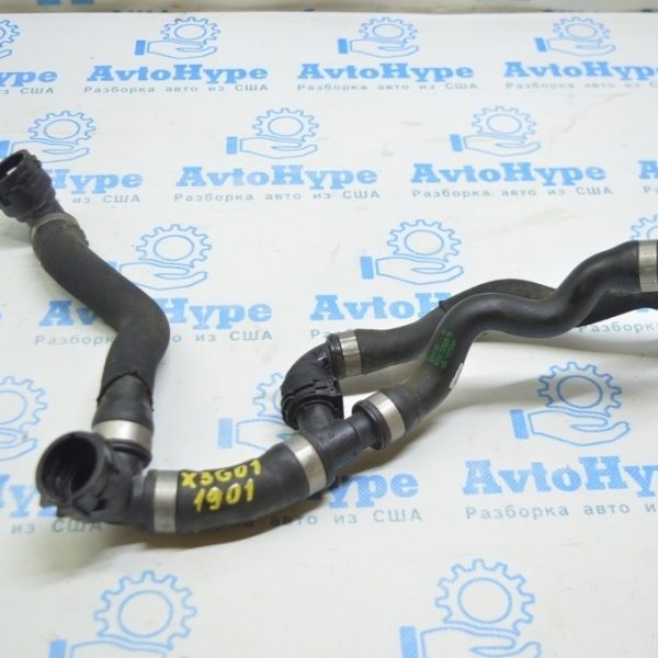 Патрубок охлаждения 6 охл.жидк., обр.ход сист.впуска, комплект BMW X3 G01 18-21 3.0 17129894760