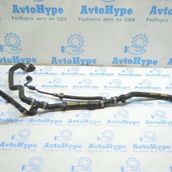 Патрубок охлаждения 3 радиат.охл.жидкости-Сист.впуска в сборе как на фото BMW X3 G01 18-21 3.0 17125a022e3