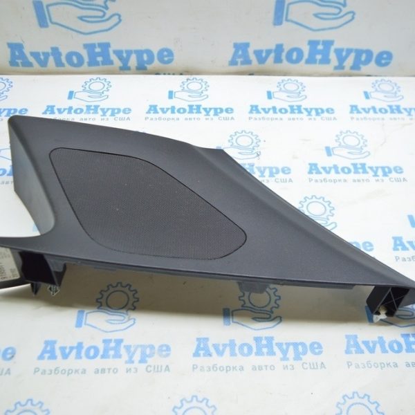 Накладка задней стойки за форточкой правая BMW X3 G01 18-21 черная, под динамик 51437449410