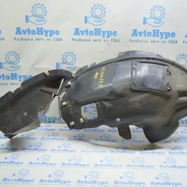 Подкрылок передний правый передняя часть BMW X3 G01 18-21 (01) надрывы незначительные 51717445682