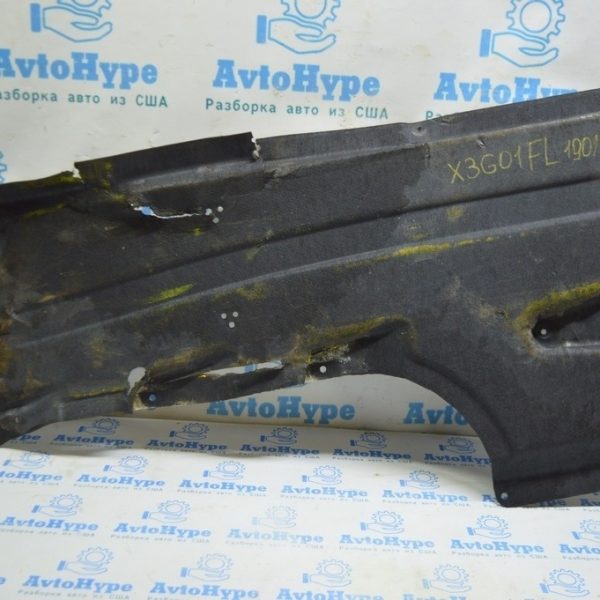 Защита днища левая BMW X3 G01 18-21 (01) деф.надрывы 51757394745