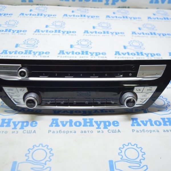 Управление климат-контролем и аудио BMW X3 G01 18-21 подогрев и вентиляция (01) 6411114191-10