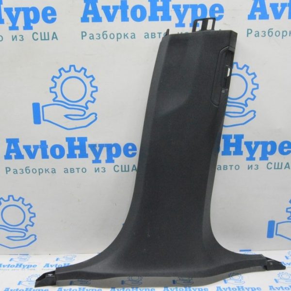 Накладка центральной стойки нижняя правая BMW X5 G05 19-24 черная под воздуховод (01) царапины 51 43 7496418