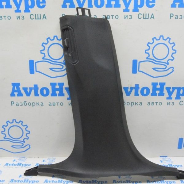 Накладка центральной стойки нижняя левая BMW X5 G05 19-24 черная под воздуховод (01) царапины 51 43 7496417