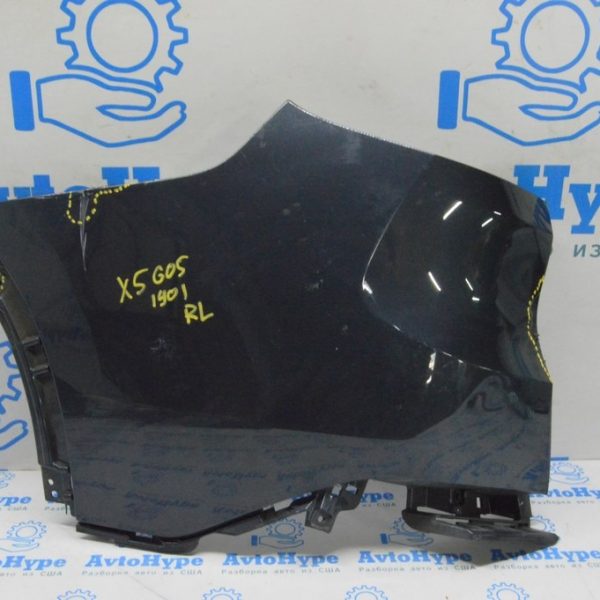 Бампер задний голый левый BMW X5 G05 19-24 (01) графит, надрыв, слом крепл 51 12 5A0BD55