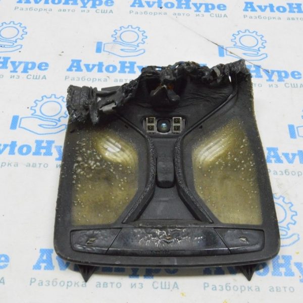 Плафон освещения передний BMW X5 G05 19-22 под панораму, черный (01) оплавлен 61 31 5B32483