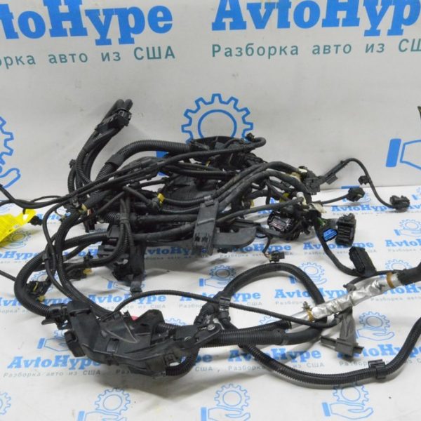 Проводка топливных форсунок BMW X5 G05 19-24 3.0T (01) откусана 12518654410