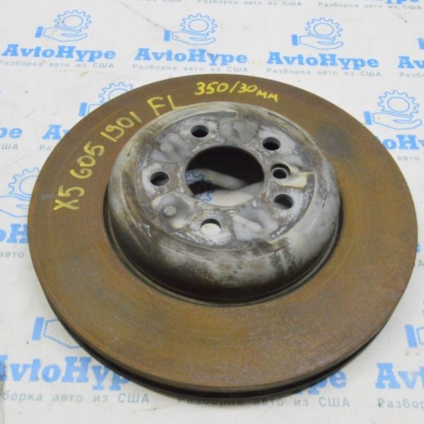 Диск тормозной передний левый BMW X5 G05 19-23 348/30мм 34 10 8853555