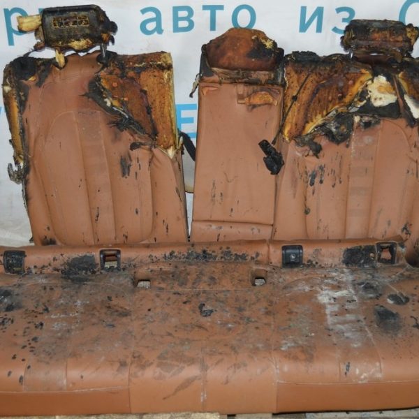 Задний ряд сидений 2 ряд цельное BMW X5 G05 19-23 под 2 ряда, кожа коричн, электро (01) оплавл 52 20 8493591