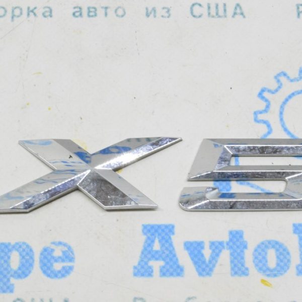 Эмблема надпись X5 двери багажника BMW X5 G05 19-24 51 14 7424395
