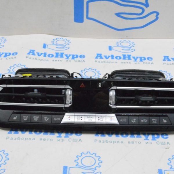 Управление климат-контролем BMW X5 G05 19-23 с подогревом сидений (01) 64116458537 64 11 5A1D412