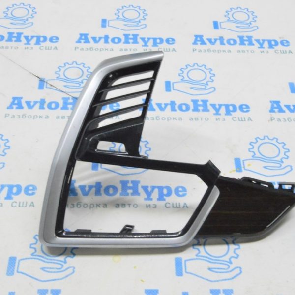 Накладка передней панели левая BMW X5 G05 19-23 под дерево Fineline Stripe 51 45 9483651