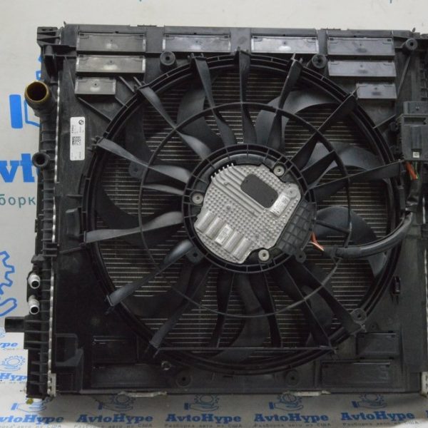 Диффузор кожух радиатора в сборе BMW X5 G05 19-24 3.0T 850W 17 42 8655762