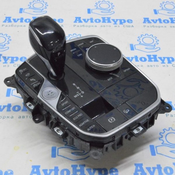 Шифтер КПП с ручкой BMW X5 G05 19-23 под парктроники, PMA, камеры 360 и автозапуск (01) царапи 61 31 5A7DF79