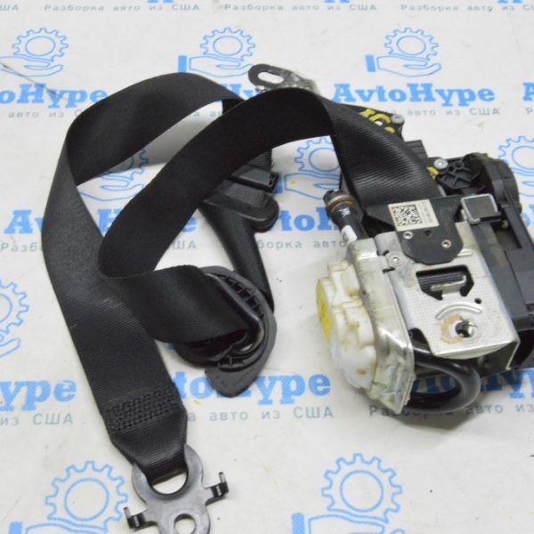 Водительский ремень безопасности BMW X5 G05 19-24 черный (01) поплавлен 72 11 7497861