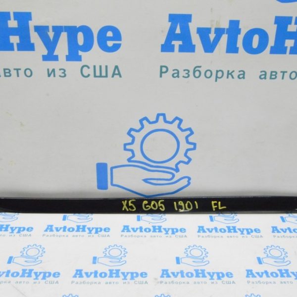 Молдинг лобового стекла левый BMW X5 G05 19-24 черный глянец 51 31 7463527