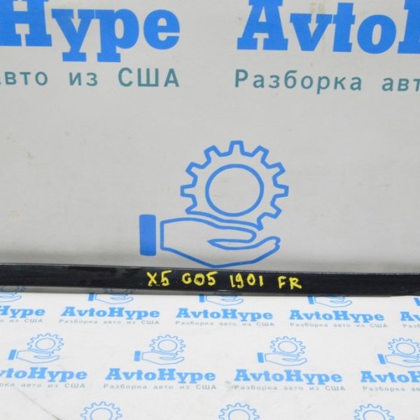 Молдинг лобового стекла правый BMW X5 G05 19-24 черный глянец 51 31 7463528