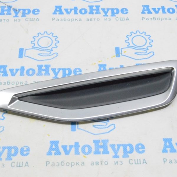 Накладка воздуховода на крыле передняя левая BMW X5 G05 19-23 хром, X-Line 51 74 7471973