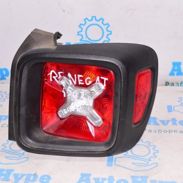 Фонарь правый Jeep Renegade 15-18 дорест черное обрамление (02) 68429834AA