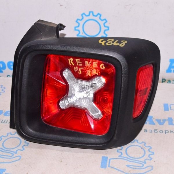 Фонарь правый Jeep Renegade 15-18 дорест черное обрамление (05) 68429834AA