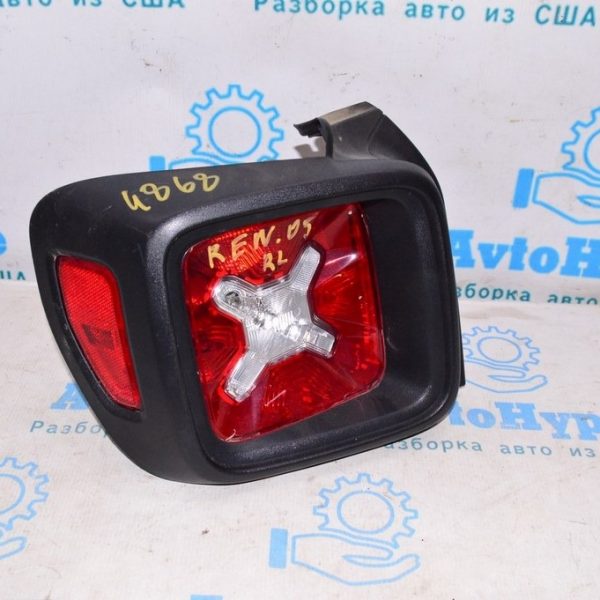 Фонарь левый Jeep Renegade 15-18 дорест черное обрамление (05) 68429903AA