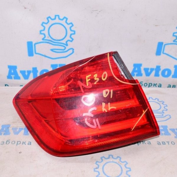 Фонарь внешний (крыло) левый BMW 3 F30 12-15 (01) разбито стекло 63-21-7-313-039