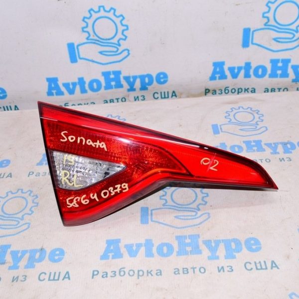 Фонарь внутренний (крышка багажника) левый Hyundai Sonata 15-17 usa лампа (02) 92403-C2000