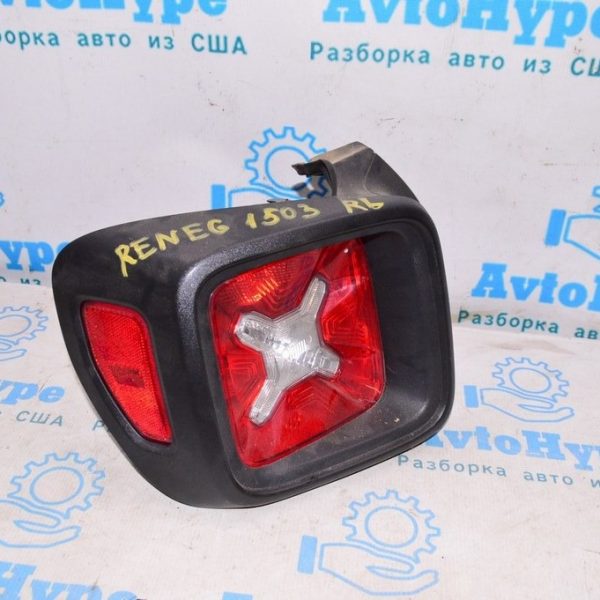 Фонарь левый Jeep Renegade 15-18 дорест черное обрамление (03) 68429903AA