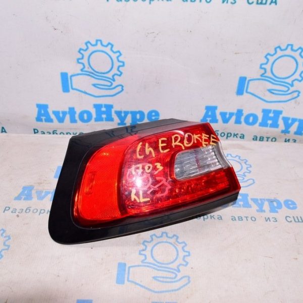 Фонарь внешний (крыло) левый Jeep Cherokee KL 14-18 дорест (03) 68102907AF