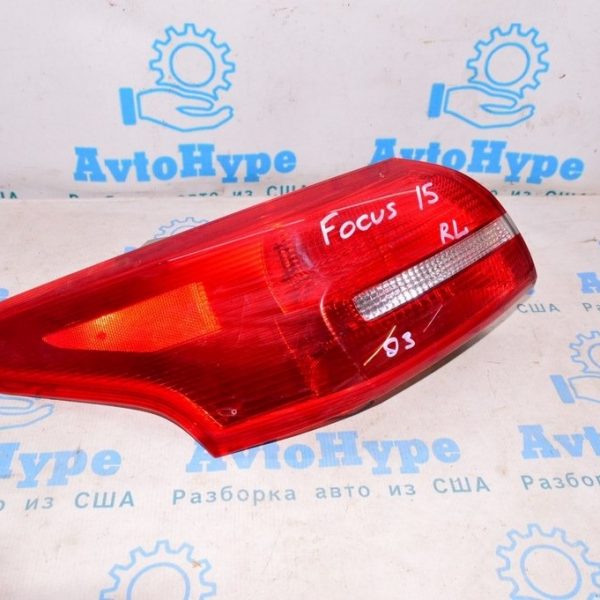 Фонарь внешний (крыло) левый Ford Focus mk3 15-18 рест 4d (03) F1EZ-13405-B