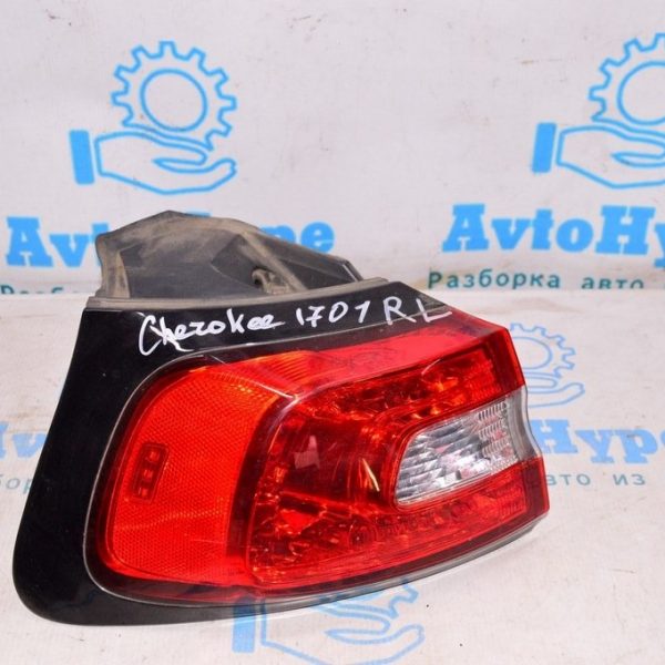 Фонарь внешний (крыло) левый Jeep Cherokee KL 14-18 дорест (01) 68102907AF