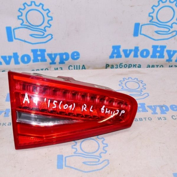 Фонарь внутренний (крышка багажника) левый Audi a4 b8 08-16 (01) 8K5-945-093-AD