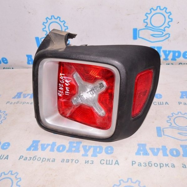 Фонарь правый Jeep Renegade 15-18 дорест серое обрамление (01) 68256056AA