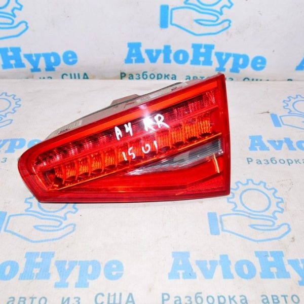 Фонарь внутренний (крышка багажника) правый Audi a4 b8 08-16 (01) 8K5-945-094-AD