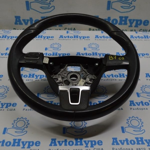 Руль (голый) VW Passat b7 USA кожа (05) 561-419-091-G-E74