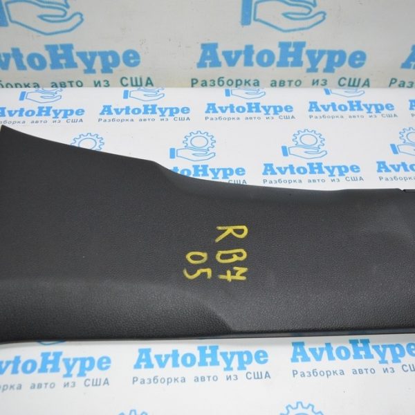 Накладка центральной стойки нижняя правая VW Passat b7 USA черн 561-867-292-B-82V