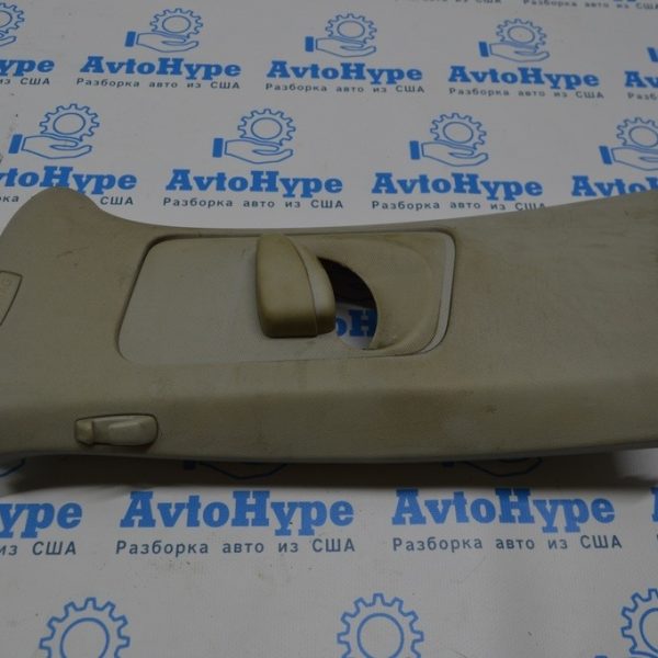 Накладка центральной стойки верхняя (ремень) левая VW Passat b7 USA серая 561-867-243-A-Y20