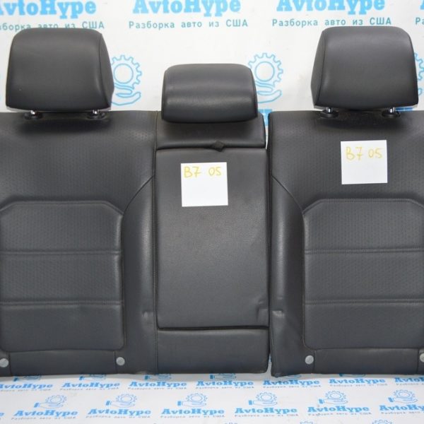 Задний ряд сидений (2 ряд) VW Passat b7 USA кожа черн (05) 561-885-405-AQ-UFE